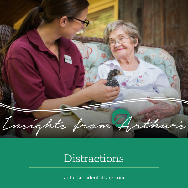 Be aware of distractions