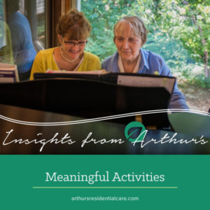 Meaningful activities